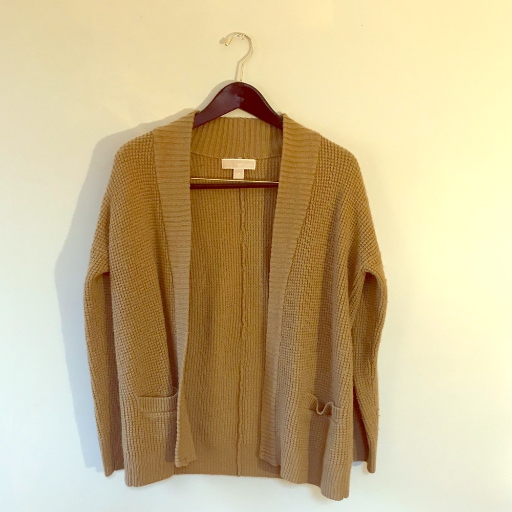 Open front sweater
